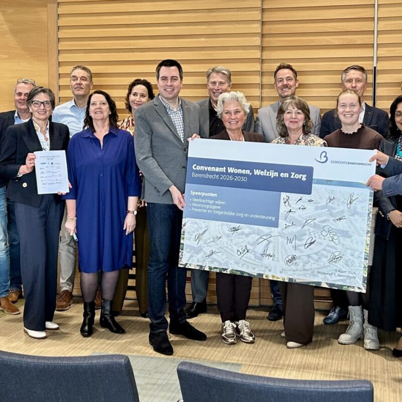Humanitas DMH ondertekent nieuw convenant Wonen, Welzijn en Zorg in Barendrecht