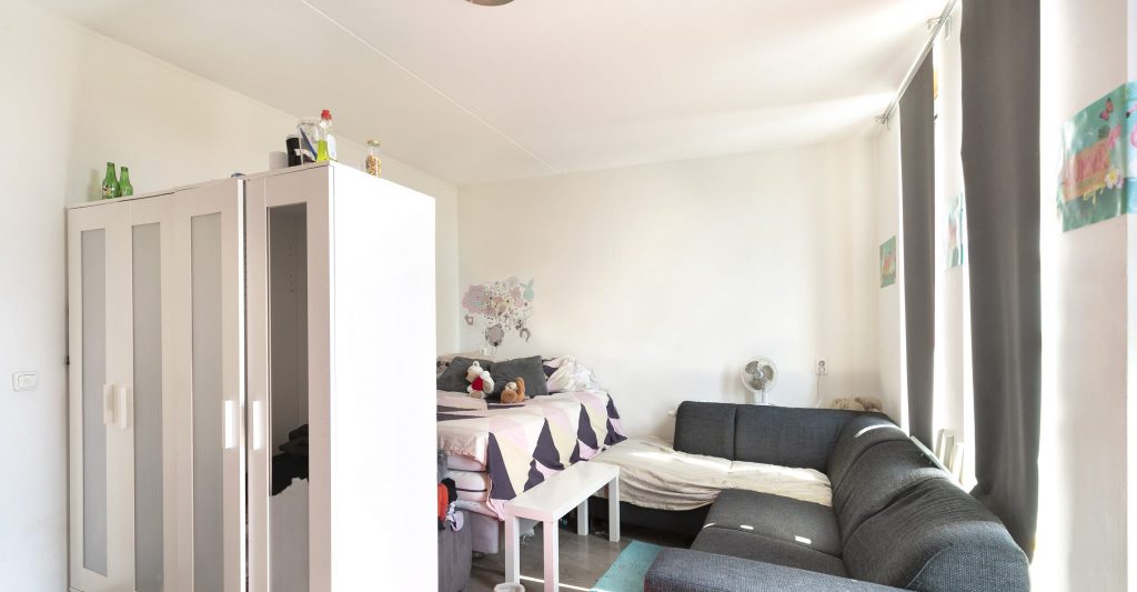 Elke bewoner heeft een eigen kamer