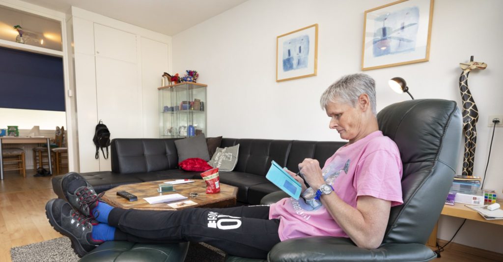 Begeleiding aan mensen die zelf een appartement in De Riperkamp huren.