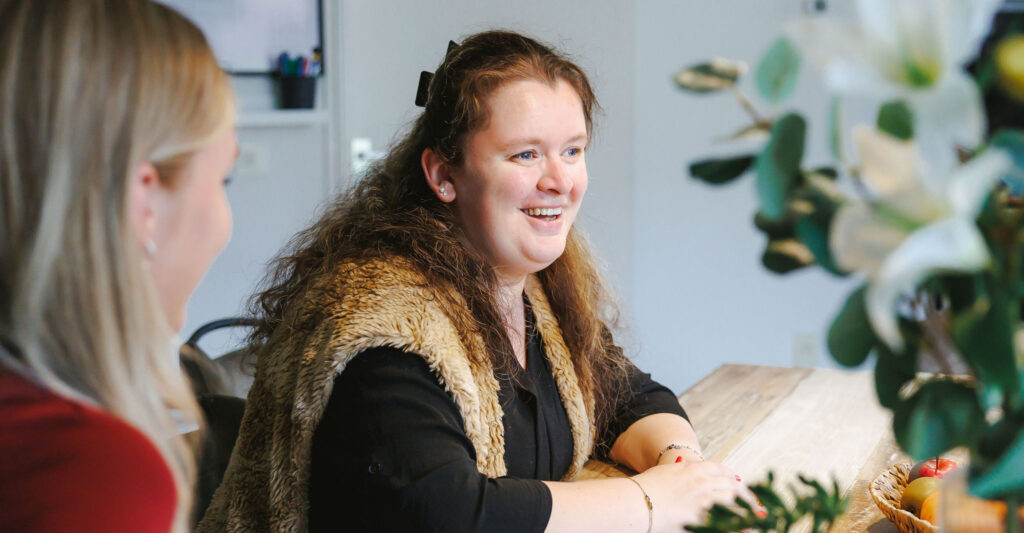 Een gemeenschappelijke ruimte op Eksterstraat 21.