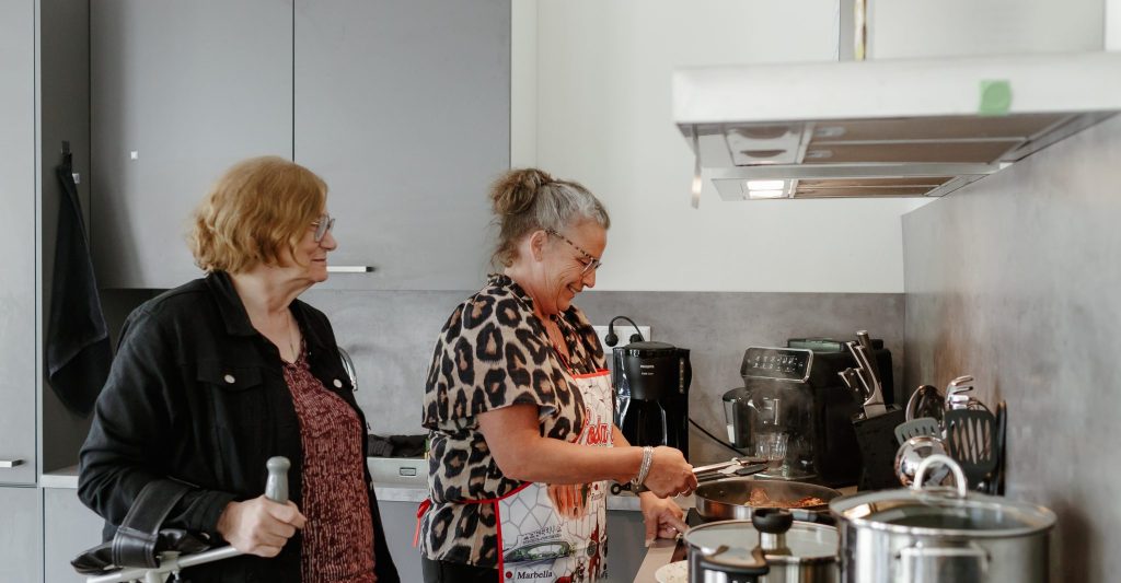 Een ruimte om gezamenlijk te koken