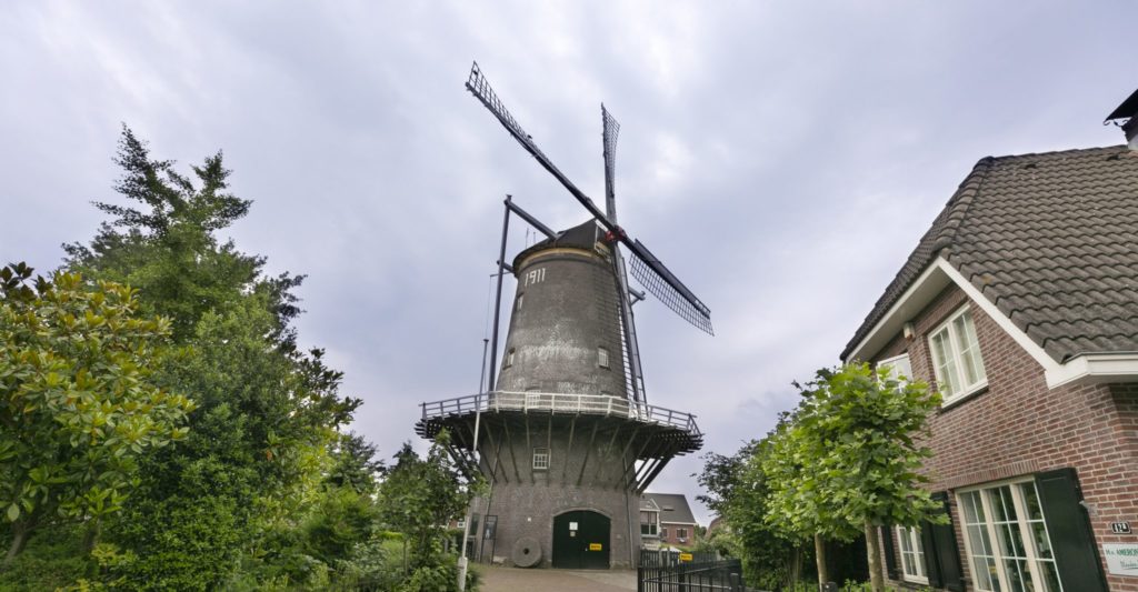 Vlakbij het centrum van Veenendaal.