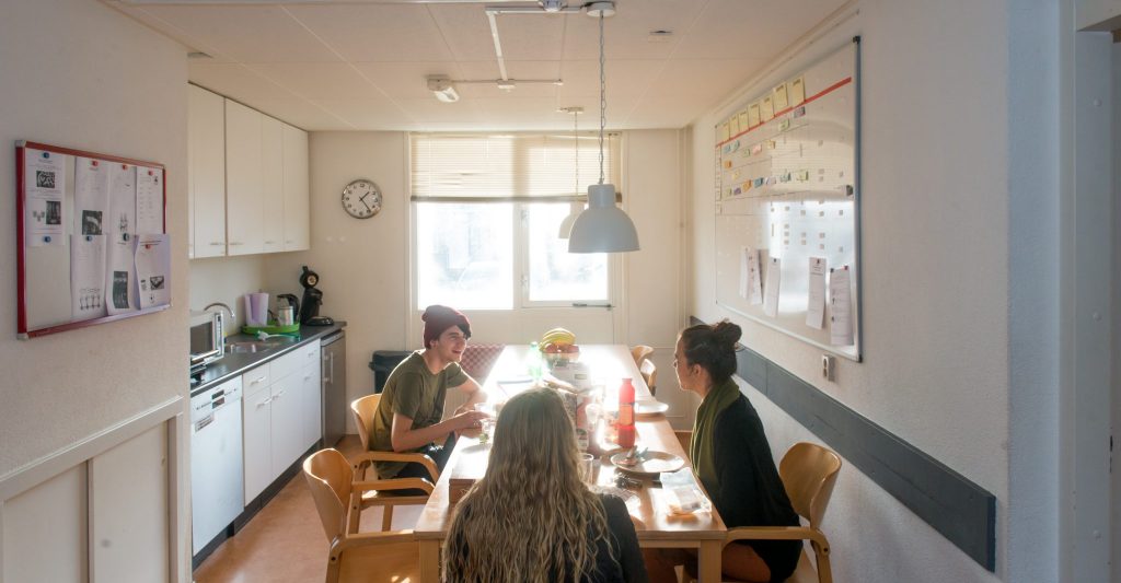 Je kookt één keer per week. 