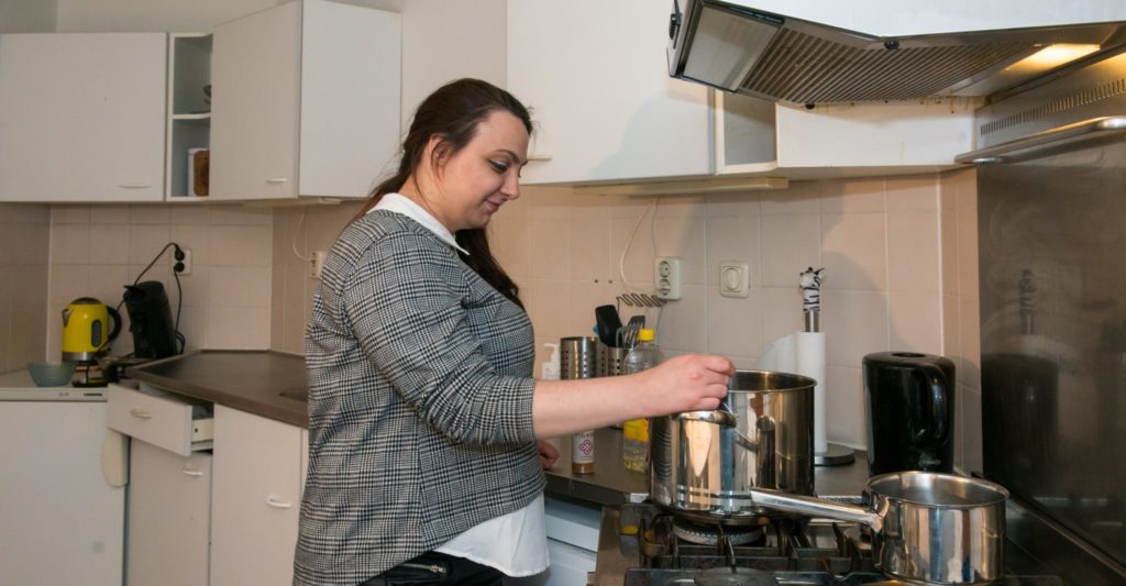 Een gezamenlijke keuken