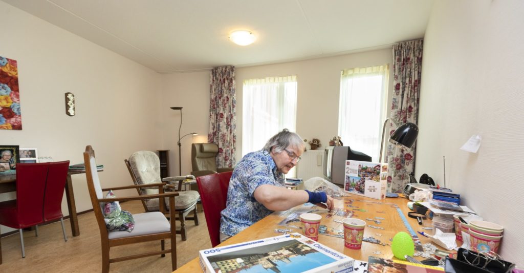 In Dorenborch 1 verlenen we zorg aan ouderen met een verstandelijke beperking