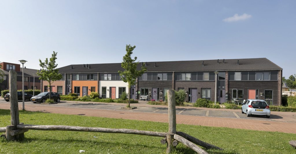 In een rustige woonwijk in een nieuw gedeelte van Barendrecht